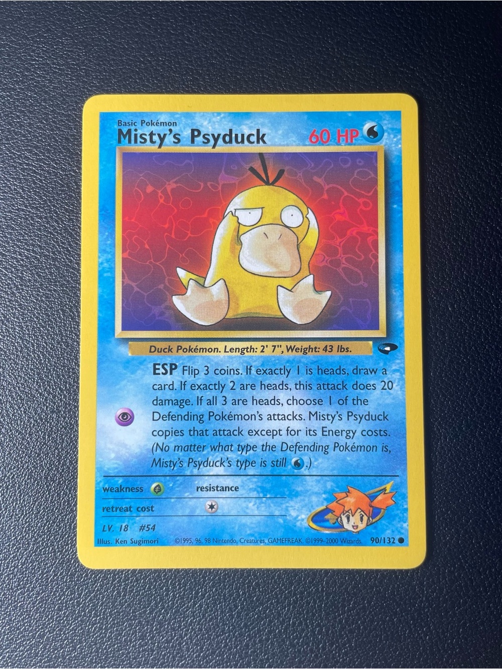 Misty's Psyduck/#90/Pokemon Gym Challenge